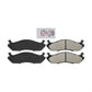 Semi-Metallic Disc Brake Pads NWF-PRM1025 For 2002-2003 Hummer H1