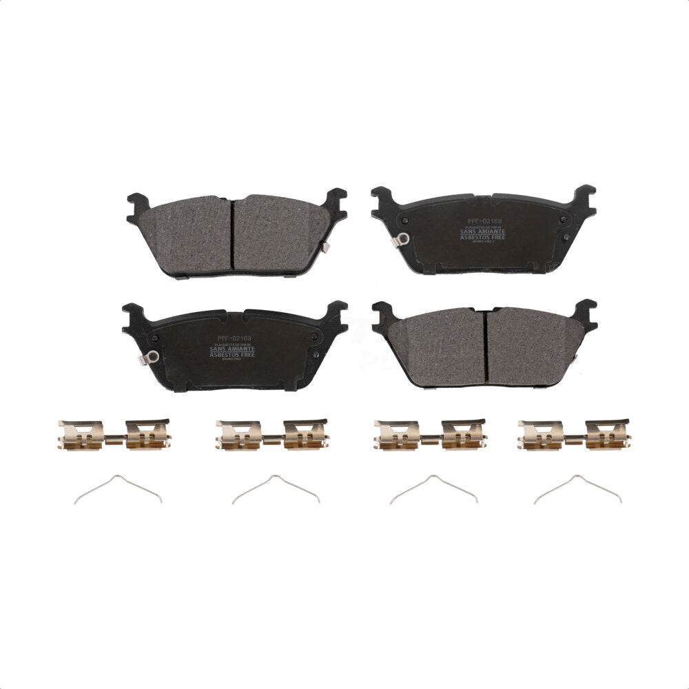 Semi-Metallic Disc Brake Pads PPF-D2169 For Ram 1500 Jeep Wagoneer Grand