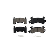 Semi-Metallic Disc Brake Pads SIM-154 For Chevrolet S10 GMC Sonoma Camaro Blazer Pontiac Oldsmobile Monte Carlo Firebird Cutlass Supreme El Camino Buick Jimmy Regal Cadillac S15 Malibu Isuzu Hombre II