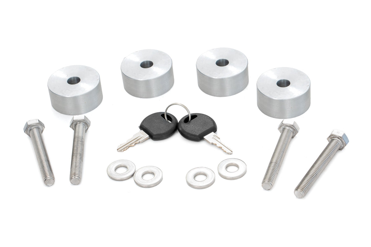 Storage Box | Metal | Slide Out Lockable Drawer | Jeep Wrangler JL (18-23)