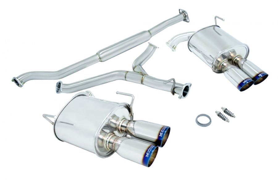 Subaru WRX 2011-2014 Sedan - Burnt Rolled Tips - OE-RS - MR-CBS-SI114D-VO-R + MR-CBS-SI114D-M