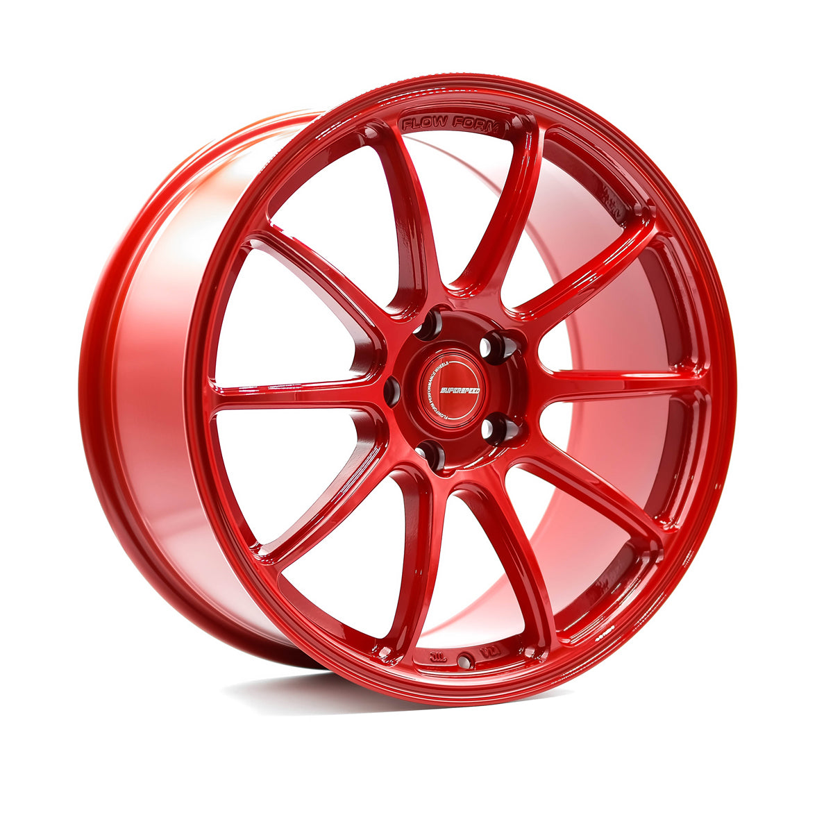 Superspeed Hyper Red Flow Form RF03RR - 5x114.3