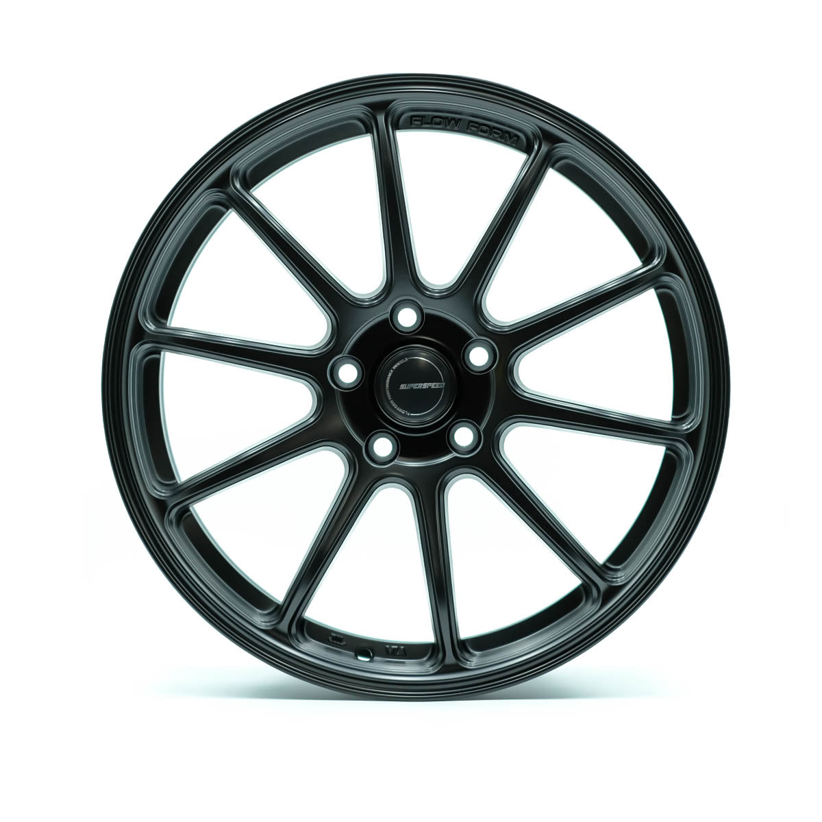 Superspeed Matt Black Flow Form RF03RR - 5x112