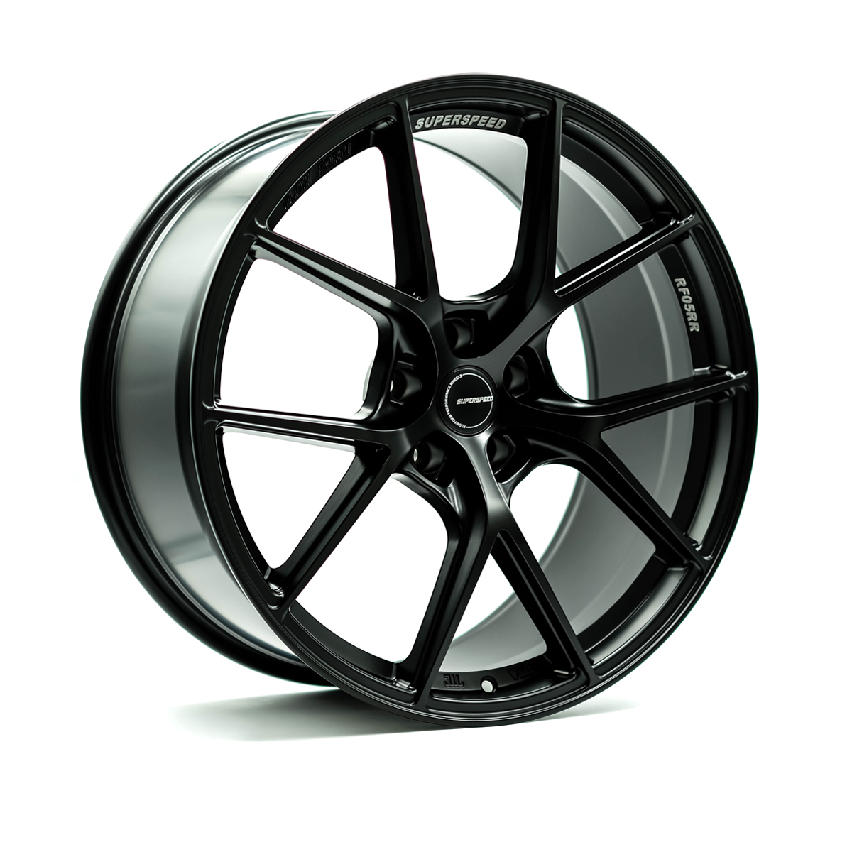 Superspeed Matt Black Flow Form RF05RR - 5x112