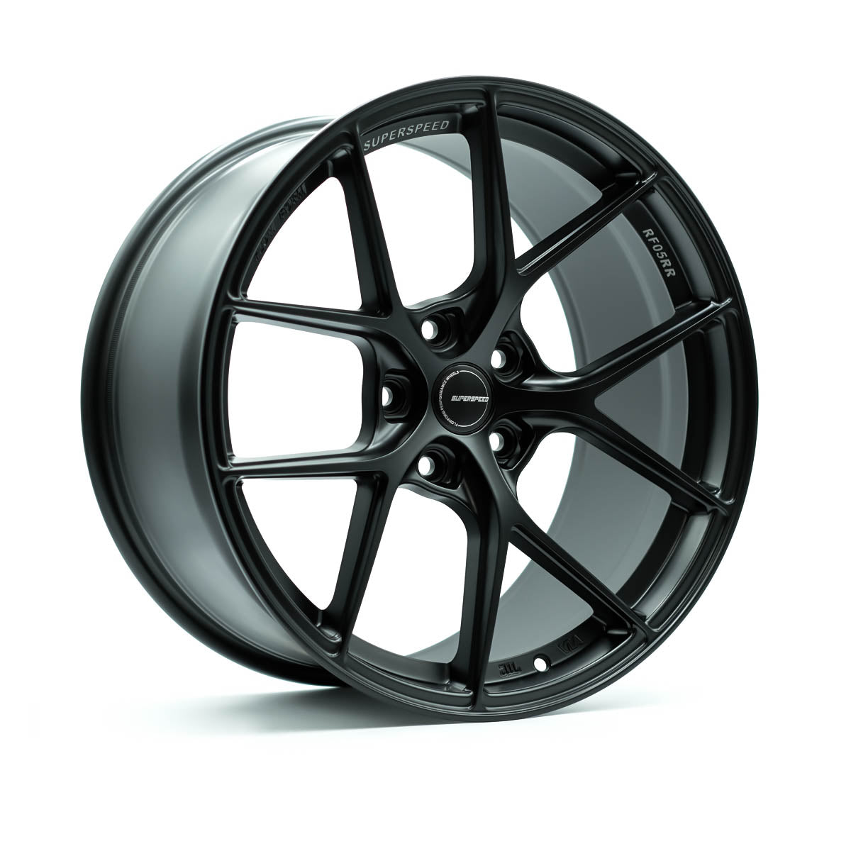 Superspeed Matt Black Flow Form RF05RR - 5x112