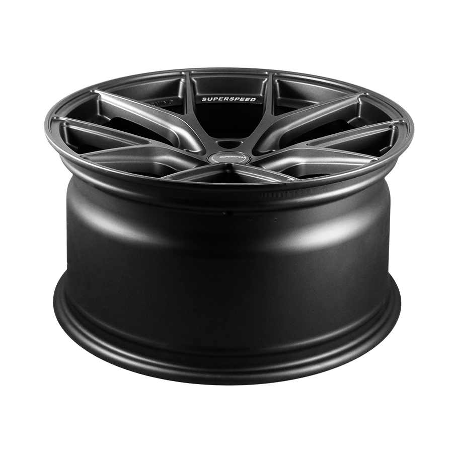 Superspeed Matt Black Flow Form RF05RR - 5x112