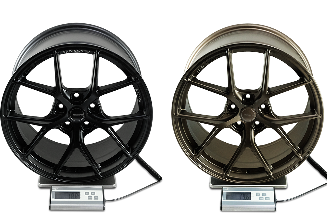 Superspeed Matt Black Flow Form RF05RR - 5x112