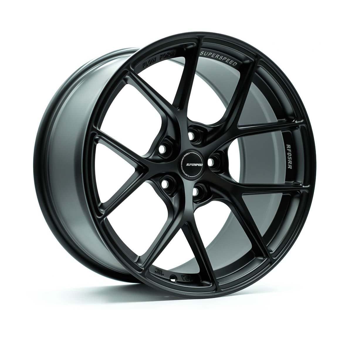 Superspeed Matt Black Flow Form RF05RR - 5x120