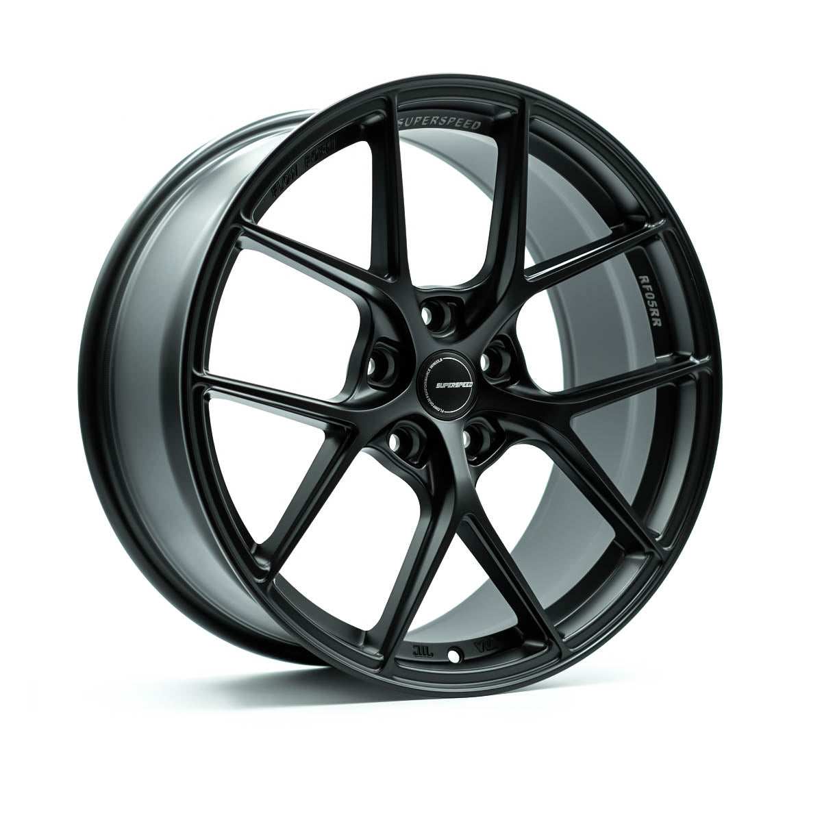 Superspeed Matt Black Flow Form RF05RR - 5x120