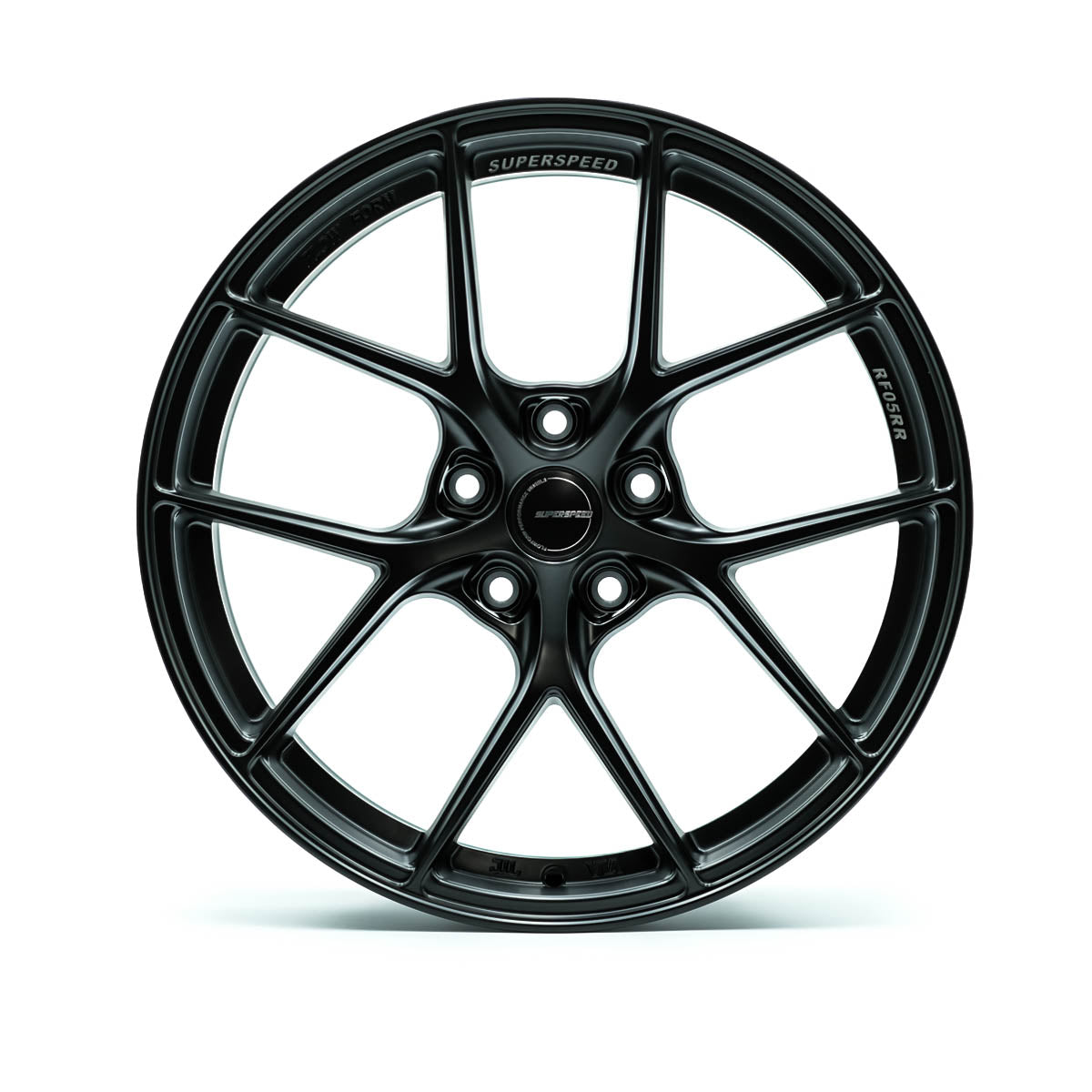 Superspeed Matt Black Flow Form RF05RR - 5x112