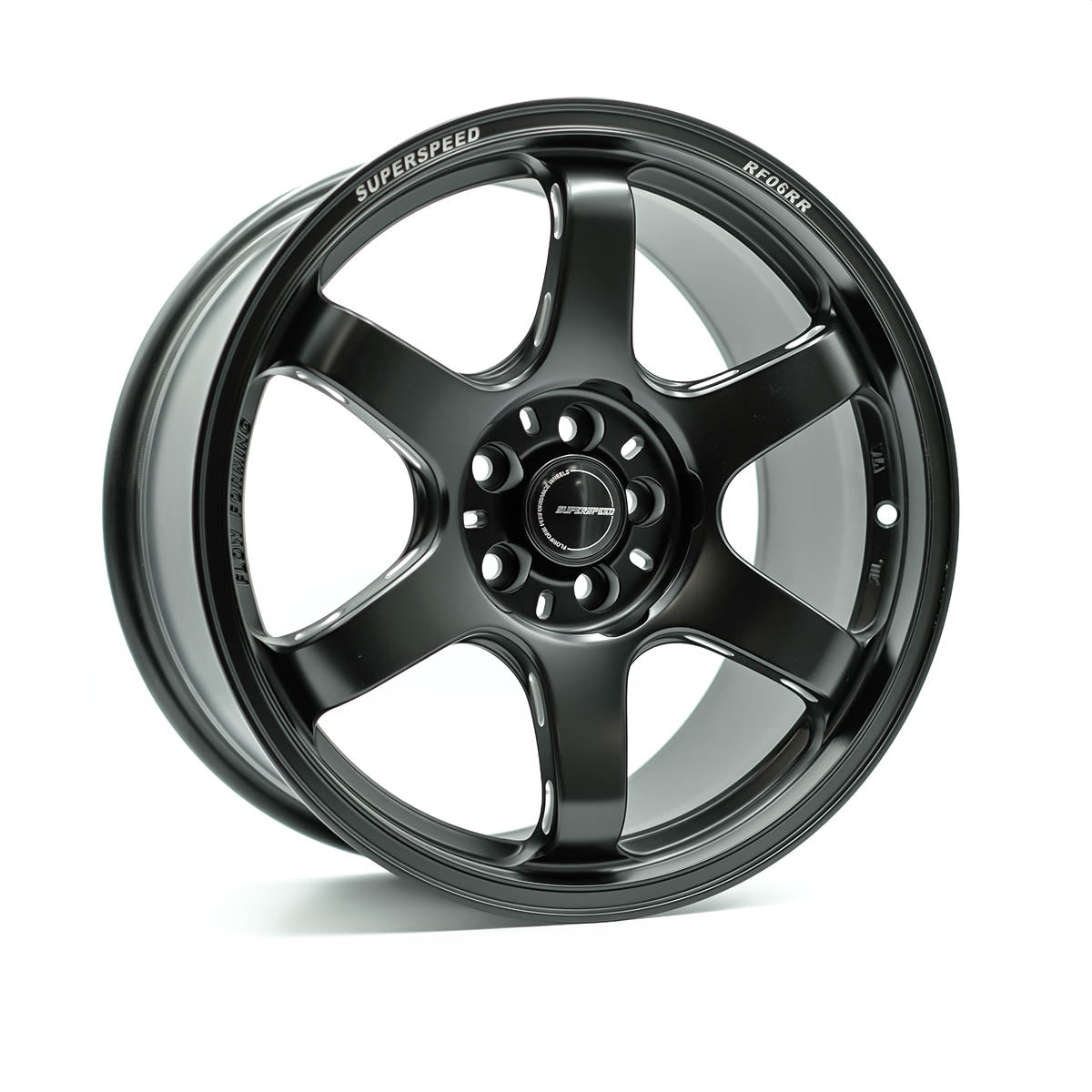 Superspeed Matt Black Flow Form RF06RR - 5x100
