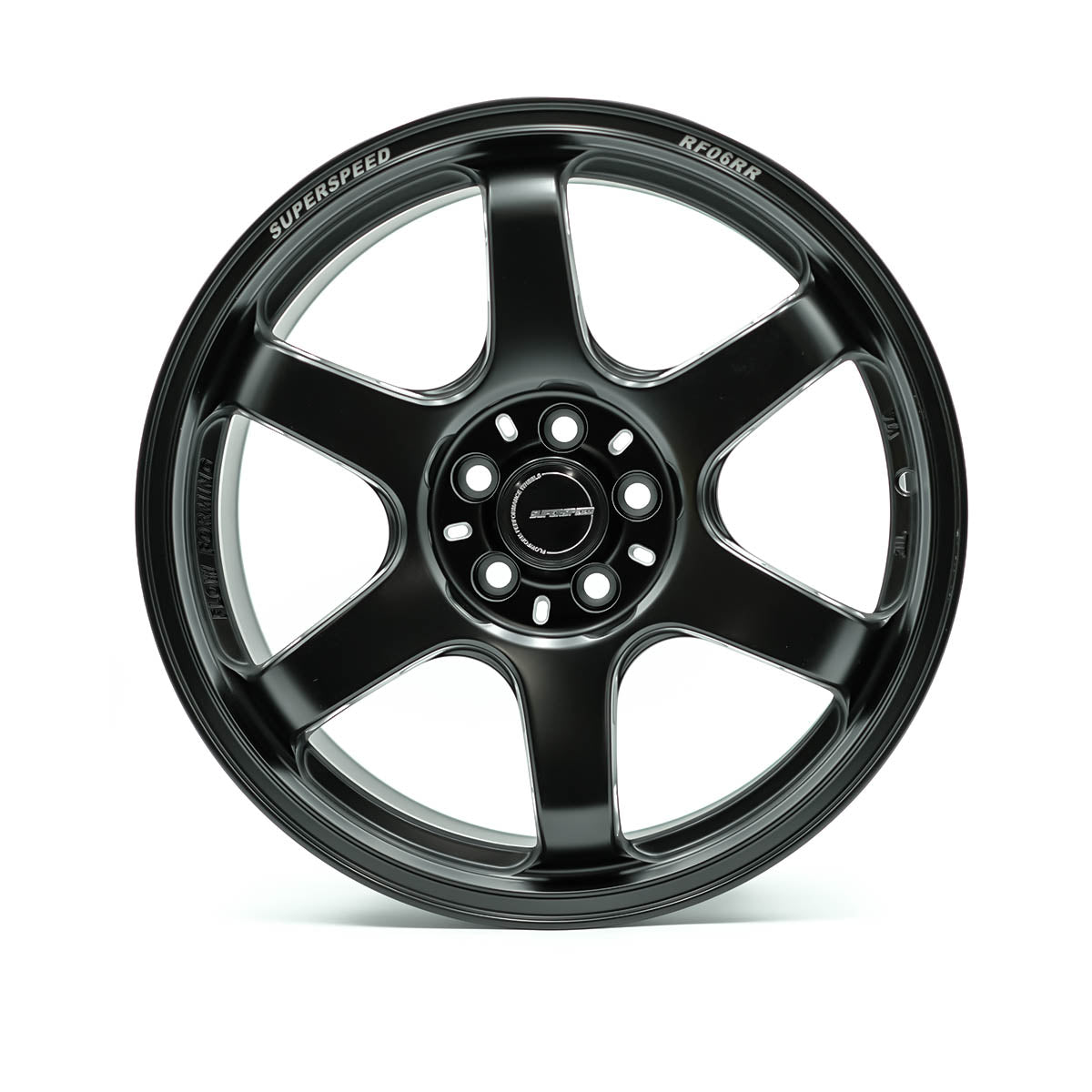 Superspeed Matt Black Flow Form RF06RR - 5x100