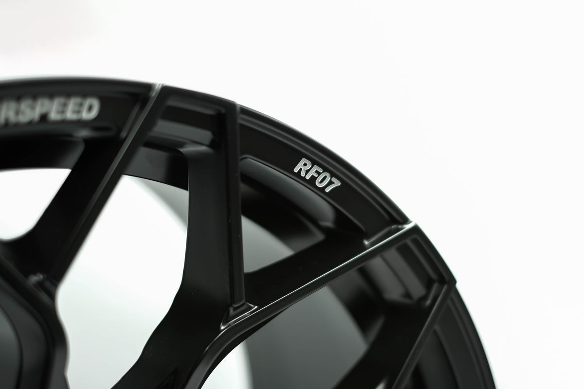 Superspeed Matt Black Flow Form RF07 - 5x114.3