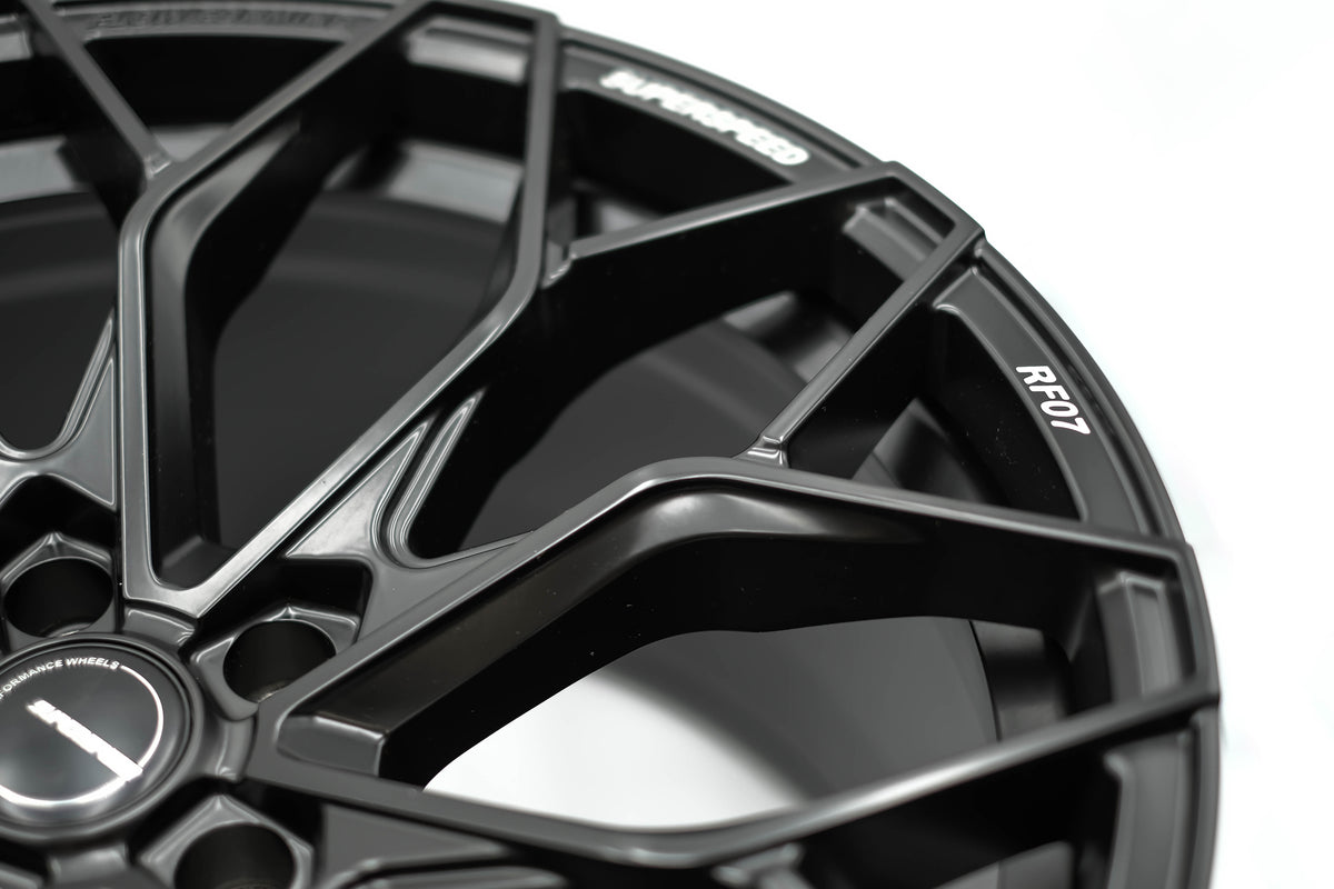Superspeed Matt Black Flow Form RF07 - 5x114.3