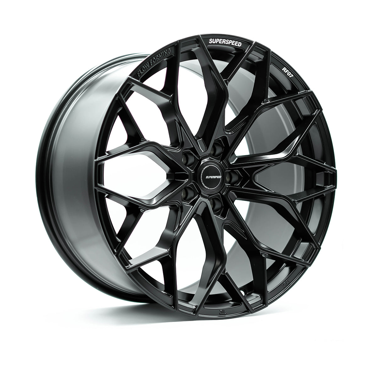 Superspeed Matt Black Flow Form RF07 - 5x120