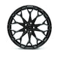 Superspeed Matt Black Flow Form RF07 - 5x130