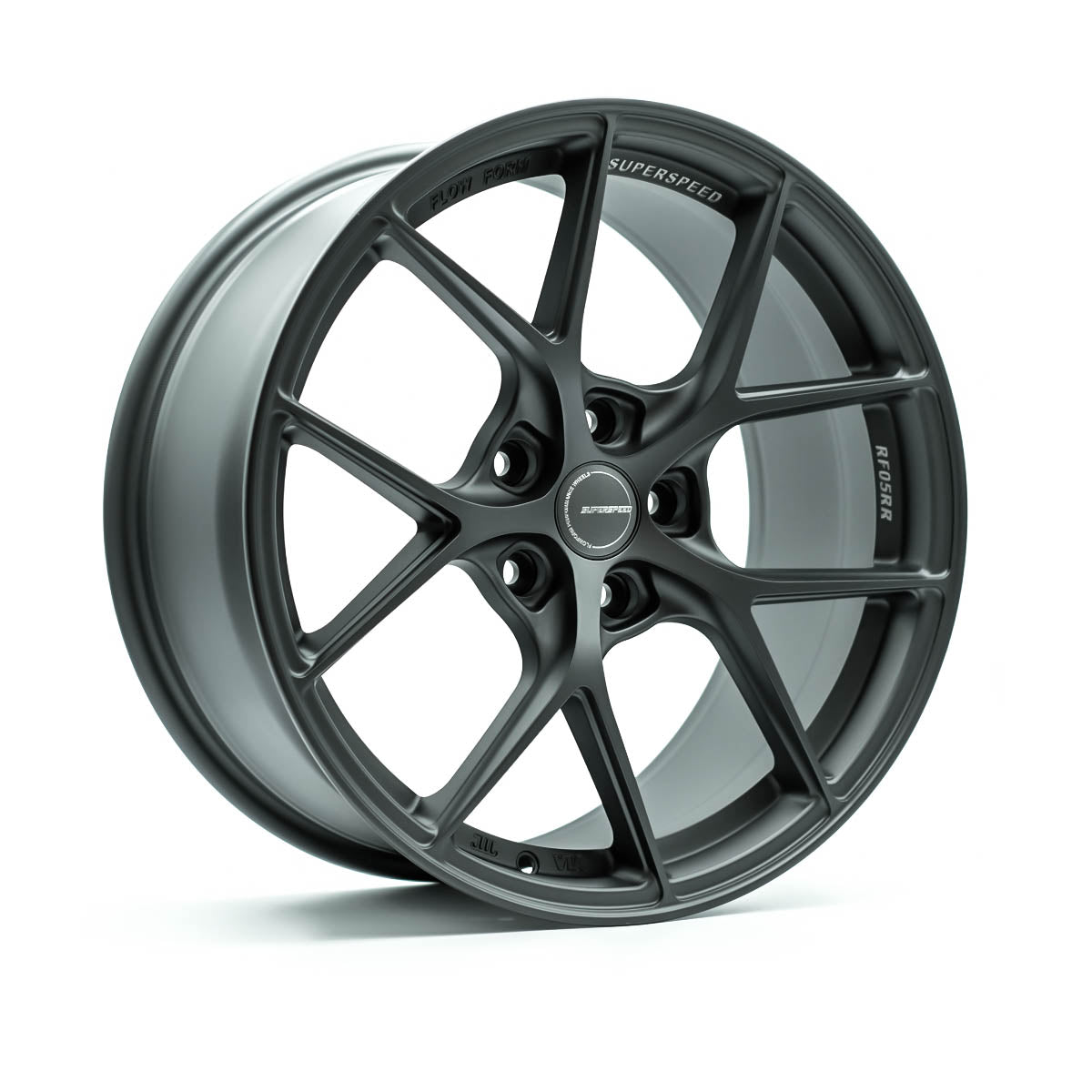 Superspeed Matt Gunmetal Flow Form RF05RR - 5x120