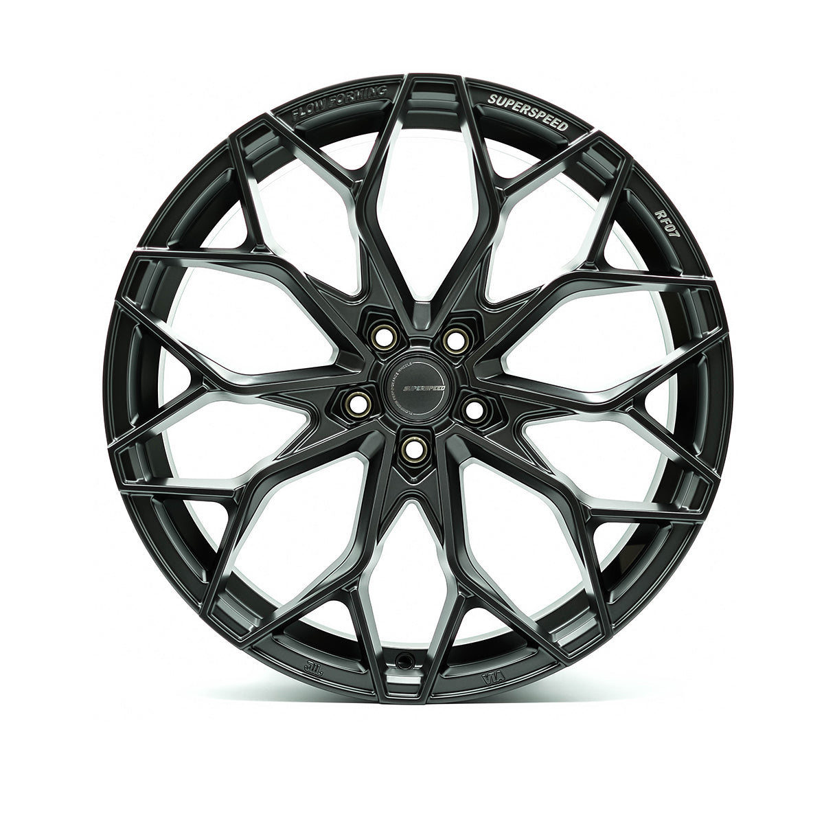 Superspeed Matt Gunmetal Flow Form RF07 - 5x130