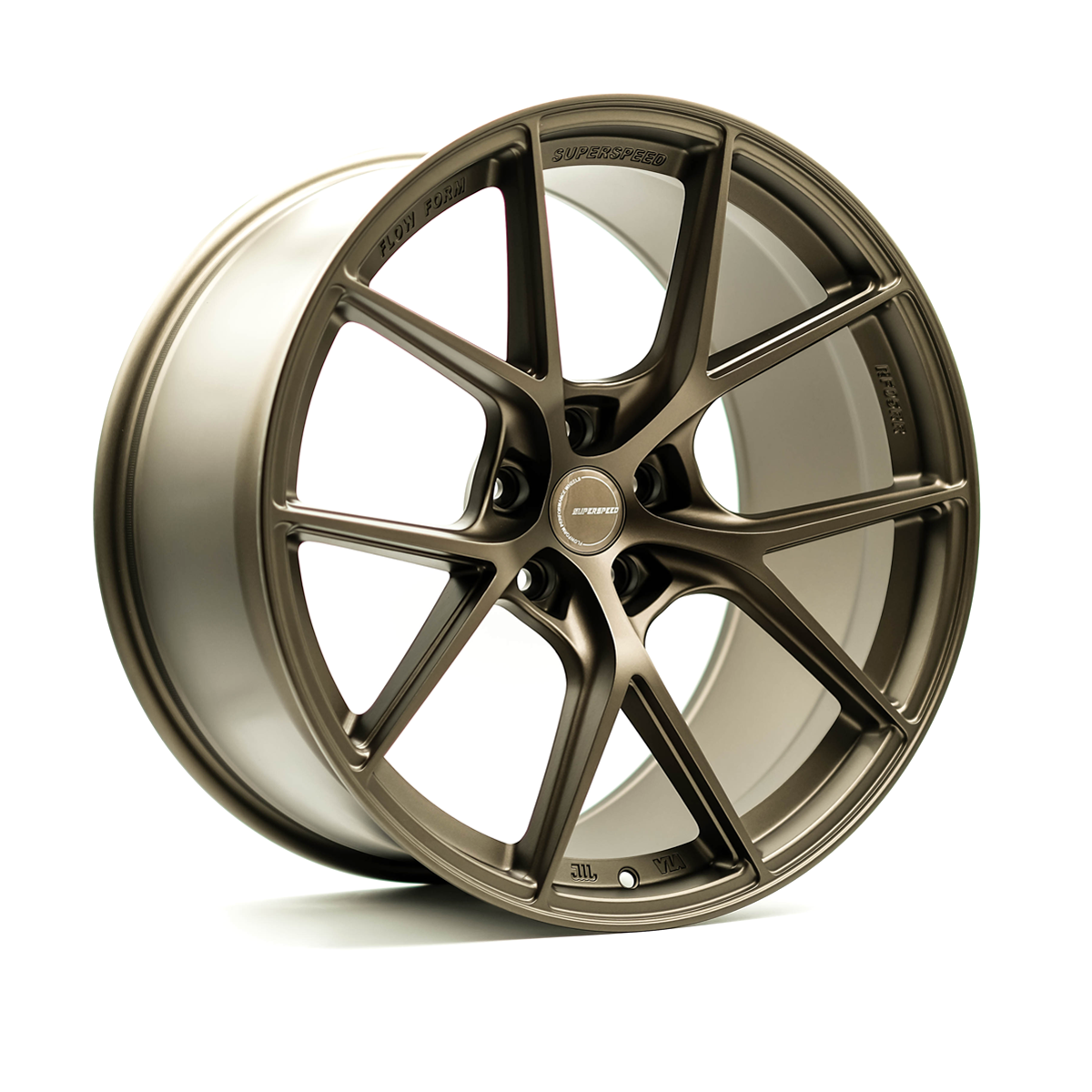 Superspeed Satin Bronze Flow Form RF05RR - 5x112