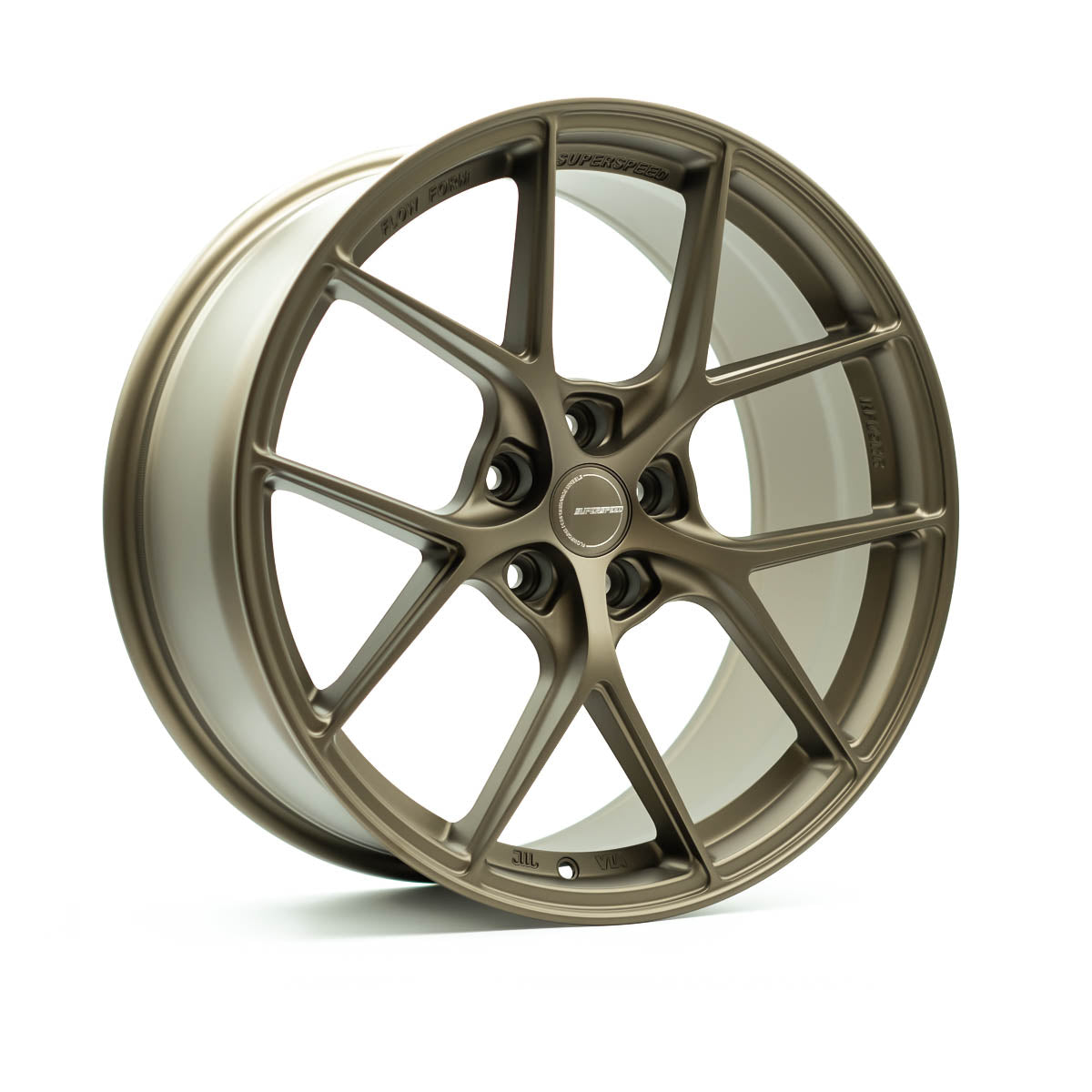 Superspeed Satin Bronze Flow Form RF05RR - 5x112