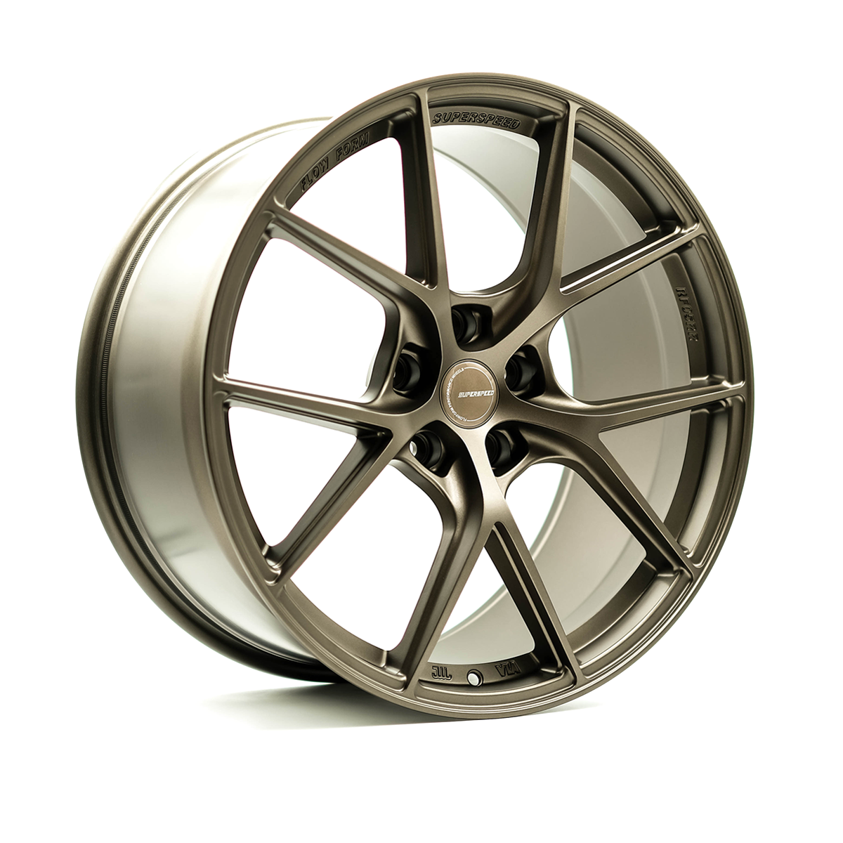 Superspeed Satin Bronze Flow Form RF05RR - 5x120