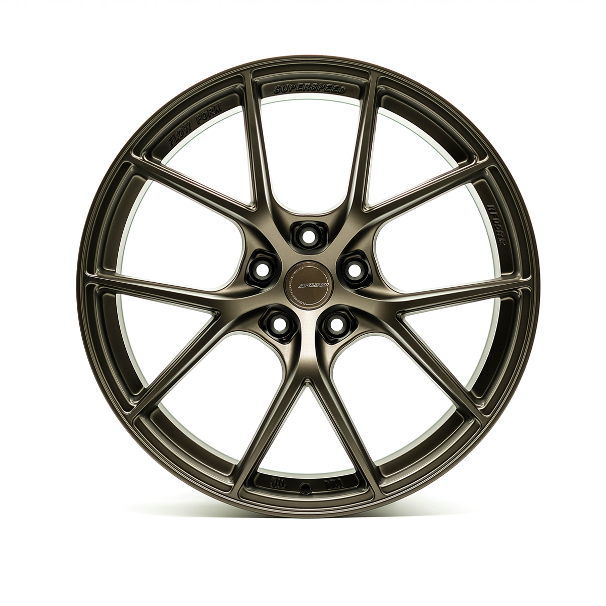 Superspeed Satin Bronze Flow Form RF05RR - 5x120