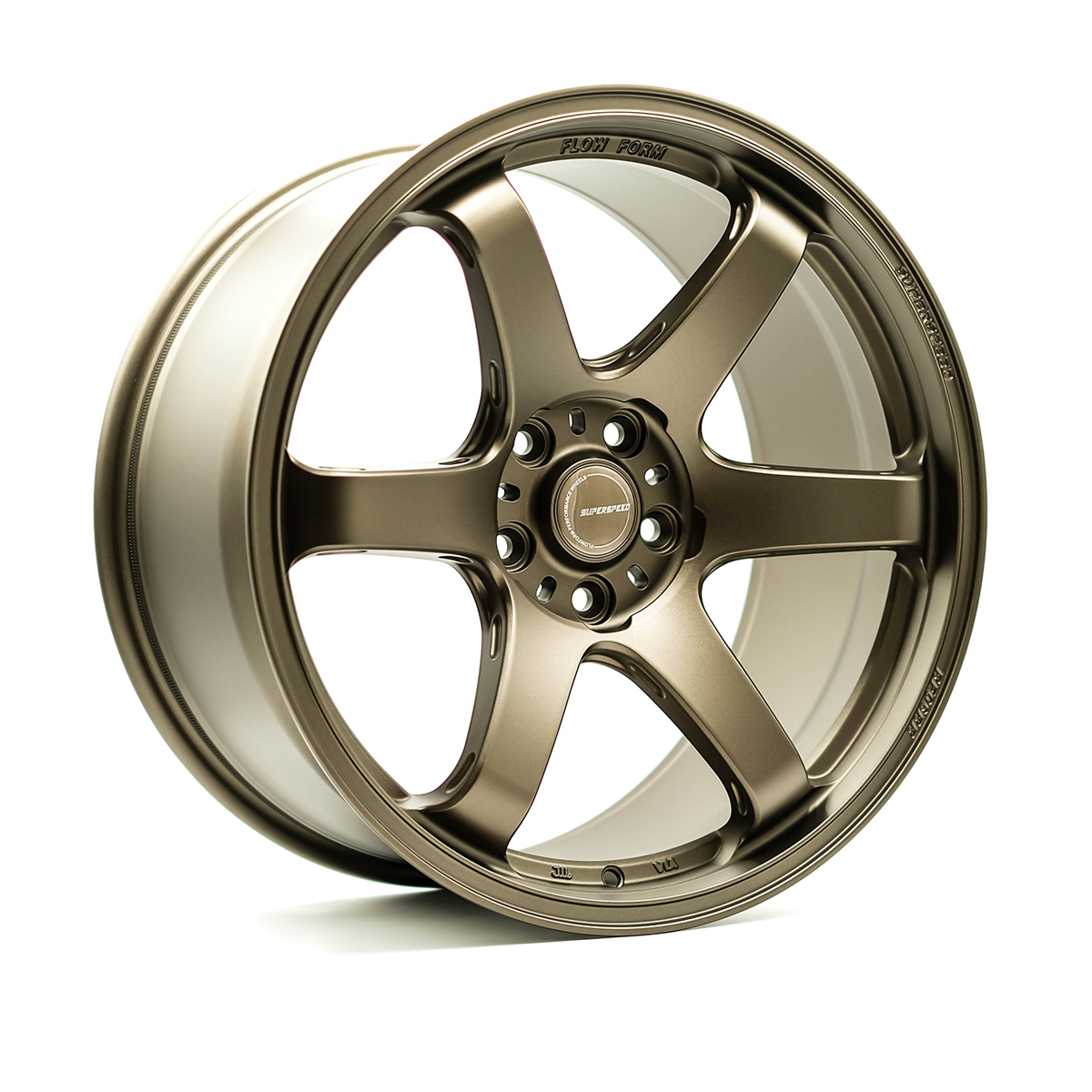Superspeed Satin Bronze Flow Form RF06RR - 5x112