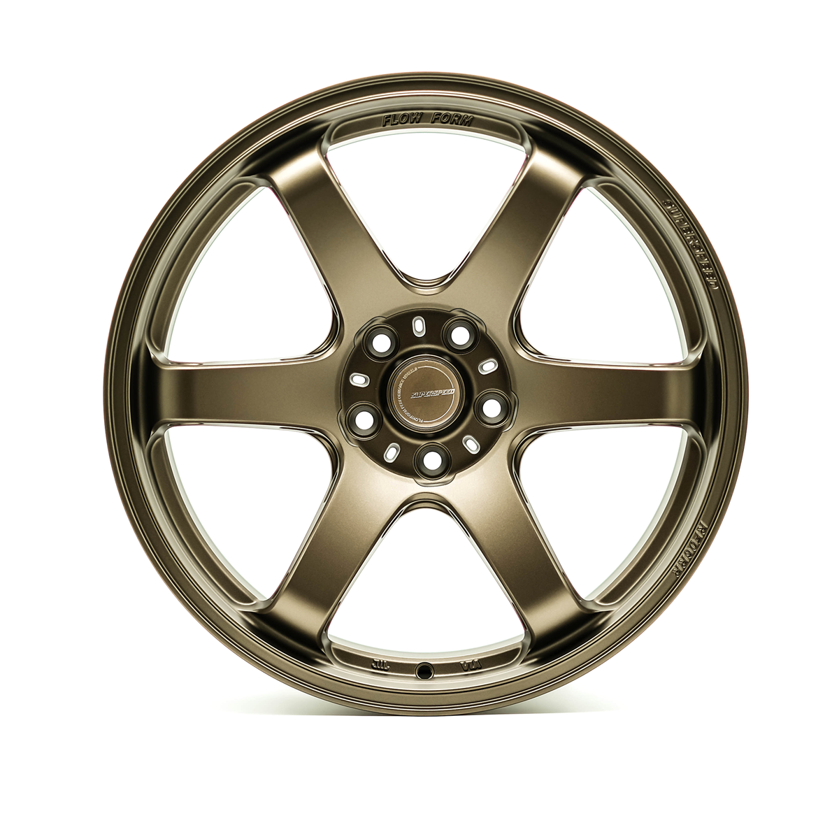 Superspeed Satin Bronze Flow Form RF06RR - 5x112
