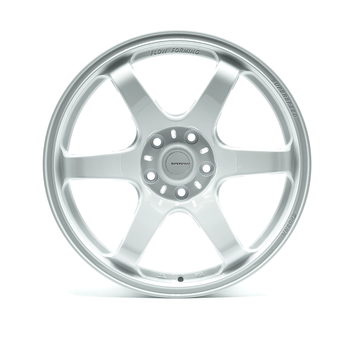 Superspeed Speed White - Full Paint Flow Form RF06RR - 5x120