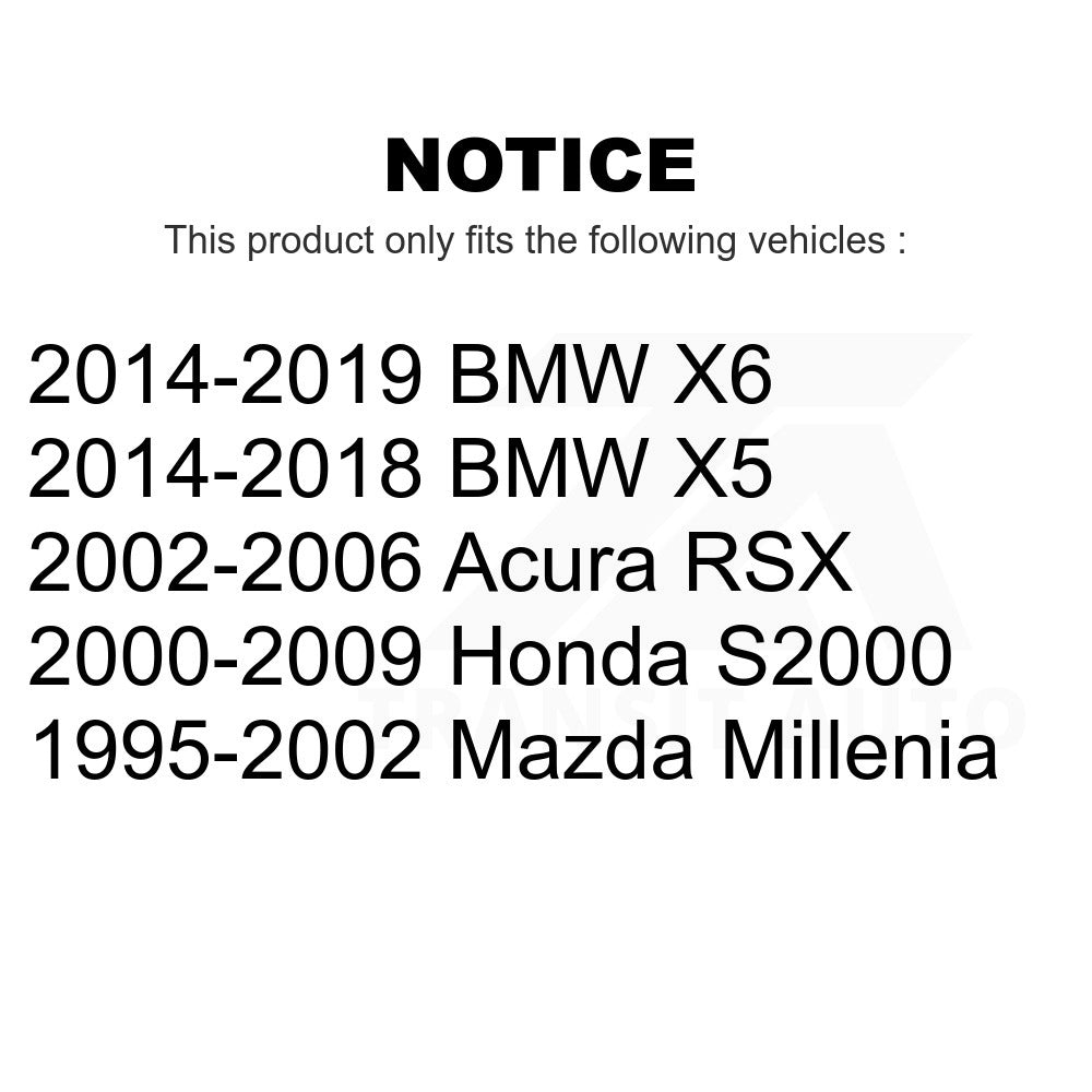 Suspension Stabilizer Bar Link Kit TOR-K80487 For BMW X5 Acura RSX Honda S2000 X6 Mazda Millenia