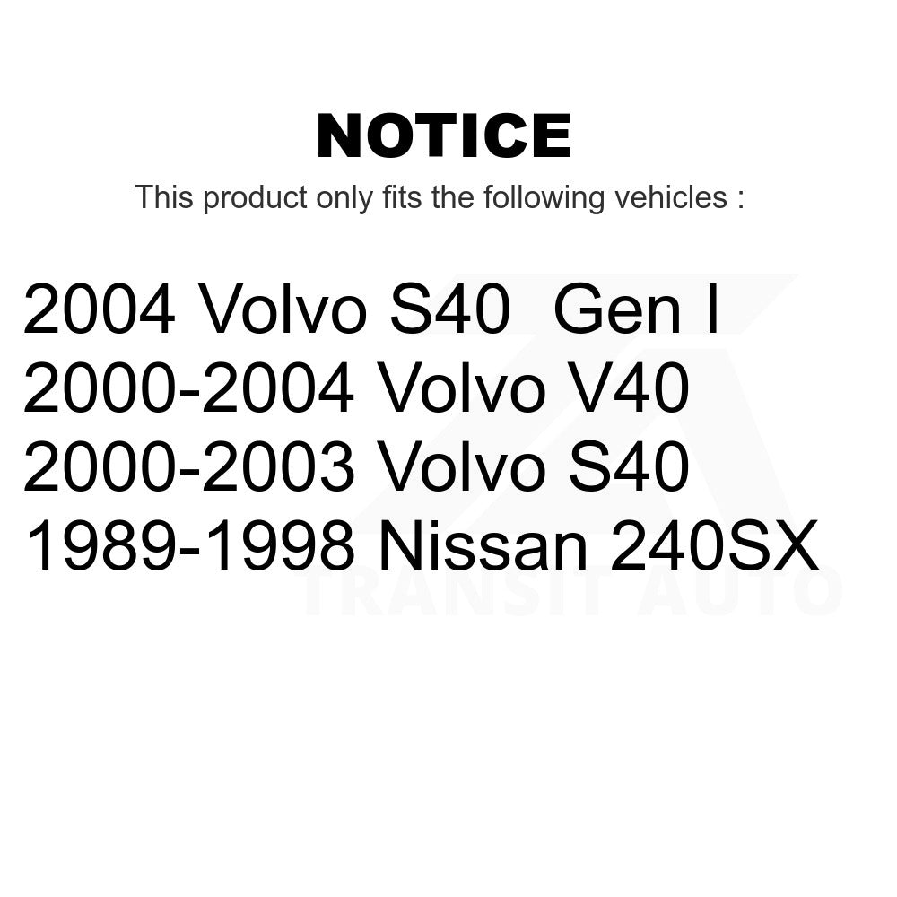 Suspension Stabilizer Bar Link Kit TOR-K9825 For Volvo Nissan 240SX S40 V40