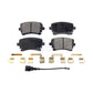 Rear Ceramic Disc Brake Pads TEC-1018 For Audi A6 Quattro Q5 S4 A4 S5 A8 RS4 Volkswagen Phaeton S6 S8 RS6 allroad