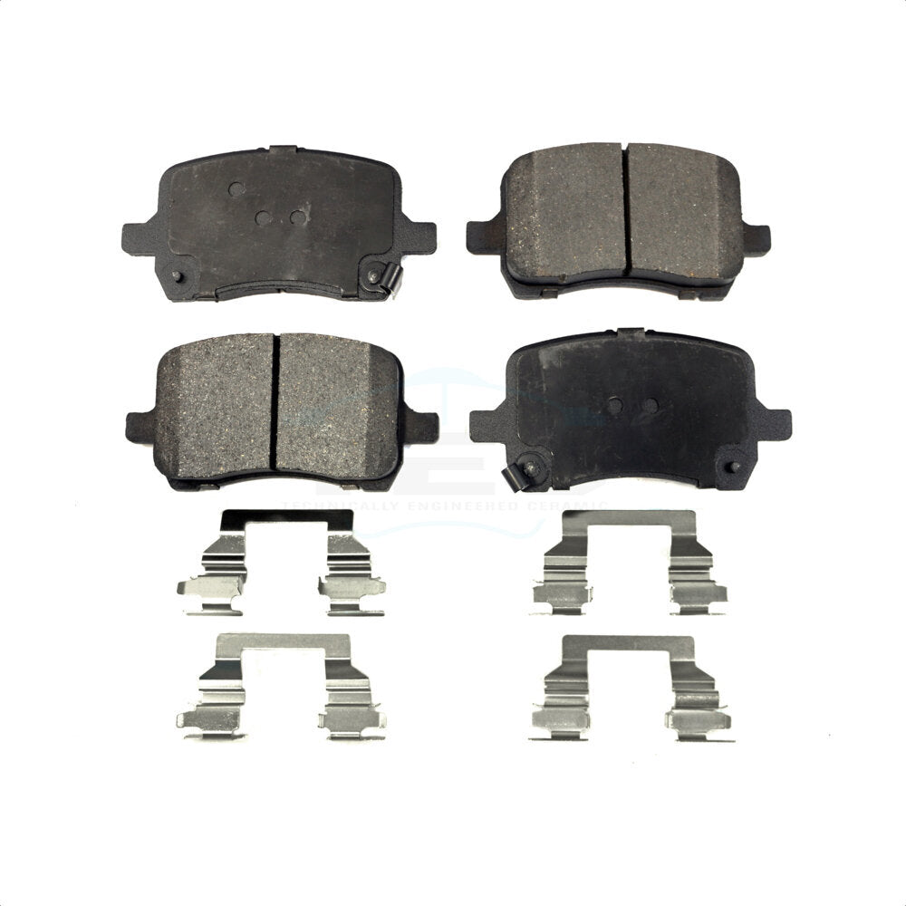 Front Ceramic Disc Brake Pads TEC-1028 For Chevrolet Cobalt Malibu Saturn Ion HHR Pontiac Solstice G6 Sky Pursuit