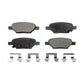 Rear Ceramic Disc Brake Pads TEC-1033 For Chevrolet Malibu Pontiac G6 Cobalt Saturn Ion HHR Aura G5 Pursuit