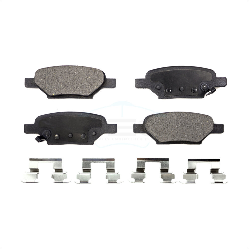 Rear Ceramic Disc Brake Pads TEC-1033 For Chevrolet Malibu Pontiac G6 Cobalt Saturn Ion HHR Aura G5 Pursuit