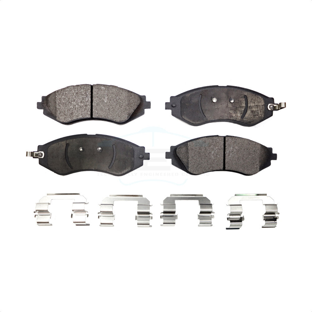 Front Ceramic Disc Brake Pads TEC-1035 For Chevrolet Aveo Spark Suzuki Forenza Aveo5 Reno Daewoo EV Pontiac G3 Lanos Leganza Nubira Wave Wave5 Optra Swift+