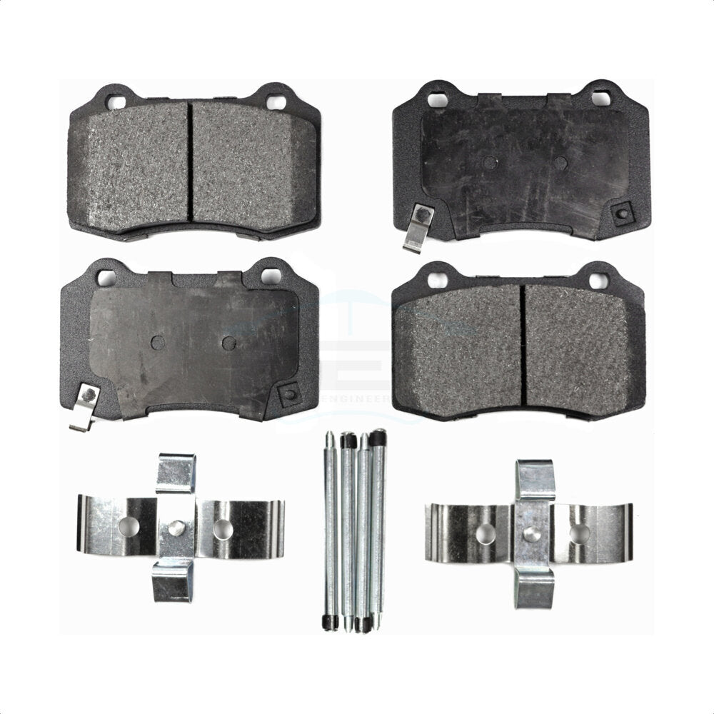 Rear Ceramic Disc Brake Pads TEC-1053 For Jeep Grand Cherokee Dodge Charger Chevrolet Camaro Chrysler 300 Challenger Cadillac CTS Durango Tesla STS X S Magnum SS