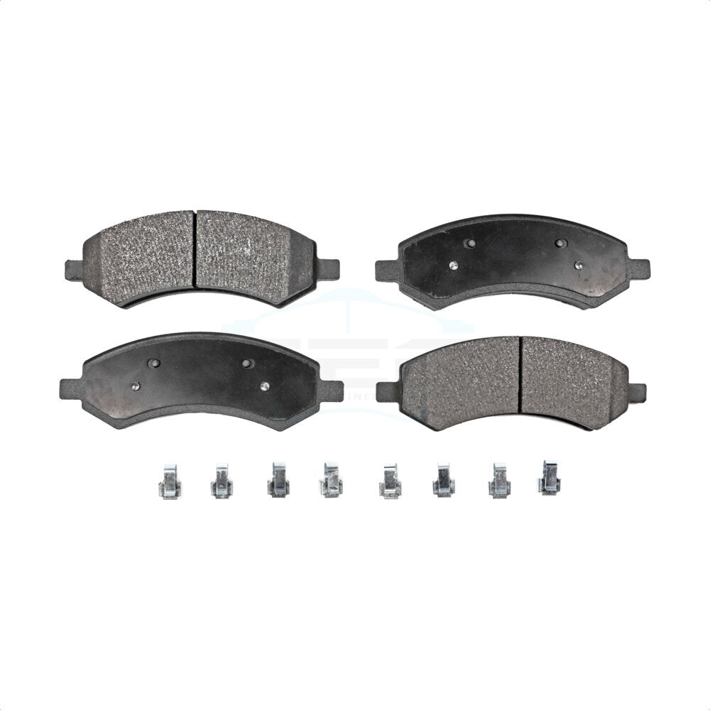 Front Ceramic Disc Brake Pads TEC-1084 For Ram 1500 Dodge Dakota Classic Durango Chrysler Aspen Mitsubishi Raider