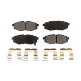 Rear Ceramic Disc Brake Pads TEC-1124 For Subaru Forester Outback Legacy Scion FR-S BRZ Tribeca B9 Toyota 86