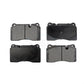 Ceramic Disc Brake Pads TEC-1165 For Chevrolet Corvette Camaro Volkswagen Touareg Land Rover Range Ferrari 360