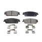 Rear Ceramic Disc Brake Pads TEC-1194 For Chevrolet Silverado 1500 GMC Sierra Tahoe Suburban Yukon Cadillac XL Avalanche Escalade ESV EXT