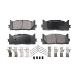 Front Ceramic Disc Brake Pads TEC-1293 For Toyota Camry Lexus ES350 Avalon ES300h
