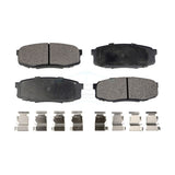 Rear Ceramic Disc Brake Pads TEC-1304 For Toyota Tundra Sequoia Lexus LX570 Land Cruiser