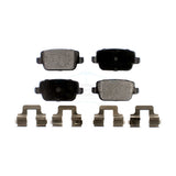 Rear Ceramic Disc Brake Pads TEC-1314 For Volvo S80 Land Rover LR2