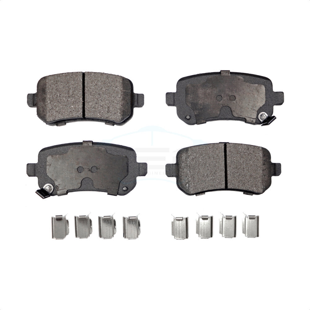 Rear Ceramic Disc Brake Pads TEC-1326 For Dodge Grand Caravan Chrysler Town & Country Journey Volkswagen Routan Ram C/V