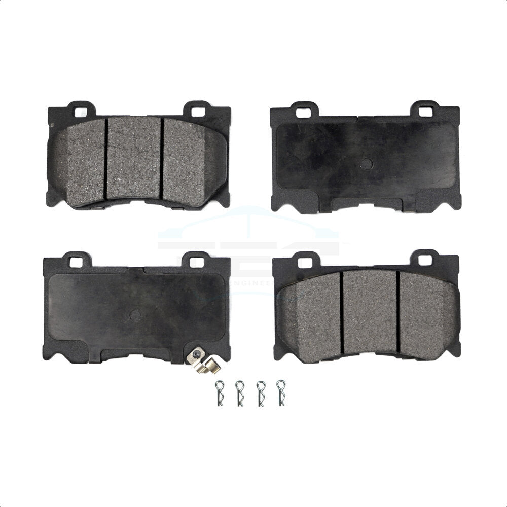 Front Ceramic Disc Brake Pads TEC-1346 For INFINITI G37 Q50 Nissan 370Z Q60 M37 Q70 Q70L QX70 M56 FX50 Z