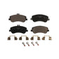 Front Ceramic Disc Brake Pads TEC-1406A For Mercedes-Benz GLK350 GLK250