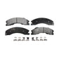 Ceramic Disc Brake Pads TEC-1411 For Chevrolet Silverado 2500 HD GMC Sierra 3500 Express Nissan Savana NV2500 TITAN XD NV3500 NV1500 Suburban 4500