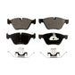 Front Ceramic Disc Brake Pads TEC-1504 For BMW 528i xDrive