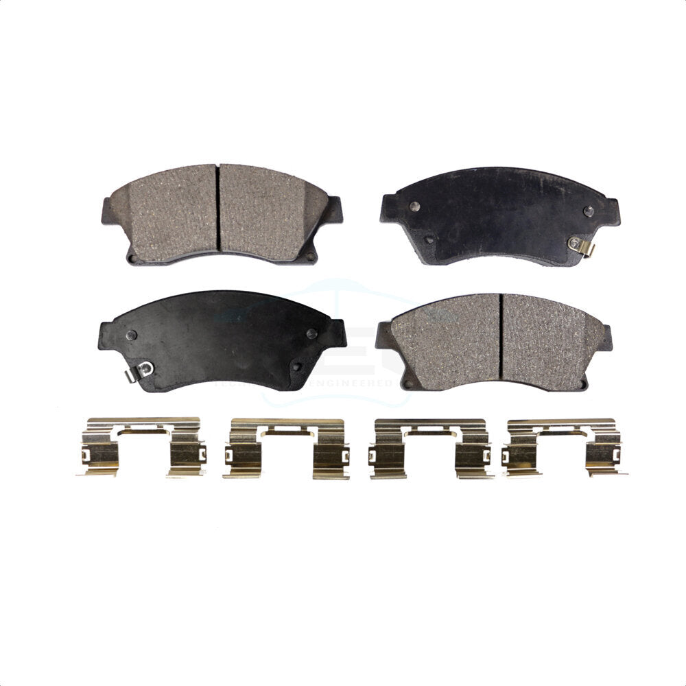 Front Ceramic Disc Brake Pads TEC-1522 For Chevrolet Cruze Buick Sonic Encore Trax Verano Cadillac ATS Limited Volt Orlando